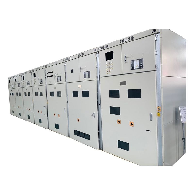 محفظه فلزی کابینت توزیع کننده تجهیزات الکتریکی 33 KV 40.5 KV ولتاژ میانی تامین کننده