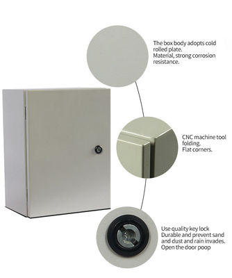 جعبه توزیع برق فولاد ، صفحه نمایش توزیع برق ضد آب تامین کننده